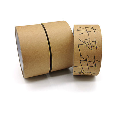 Özel Kendinden Yapışkanlı Kahverengi Kraft Yapışkanlı Kağıt Sızdırmazlık Bandı