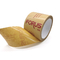 Sıcak Eriyik Yapışkan Kutu Sızdırmazlık Kraft Kağıt Bant Özel Tek Taraflı
