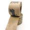 Su Aktif Yapışkanlı Kraft Kağıt Bandı, Karton Sızdırmazlık için Kraft Ambalaj Bandı