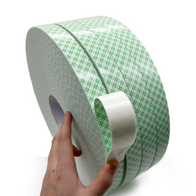 Çift Katmanlı PU Köpük Bant 1mm Beyaz Akrilik Yapıştırıcı 24m