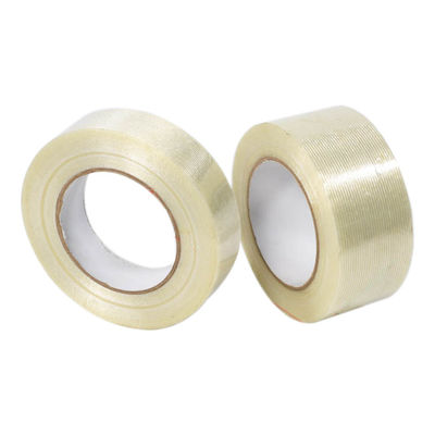 Su geçirmez mono yönlendirilmiş cam lif filament bantı 150mic kalınlığı ve 48mm * 40m Büyüklüğü