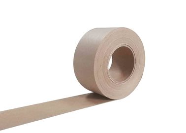 Su Aktif Fiberglas Takviyeli Yapışkanlı Kraft Kağıt Bant 48mm Genişlik