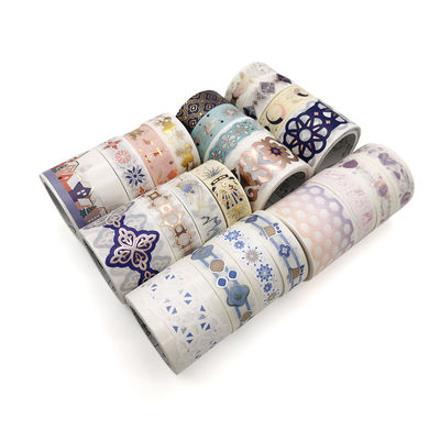 Tuz Ormanı Serisi Noktalar Renkli Karalama Defteri Kesme Kuralı Washi Bant Mermi Günlüğü Deco Maskeleme Bantları